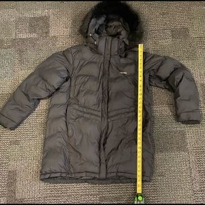Columbia winter coat, black, XL